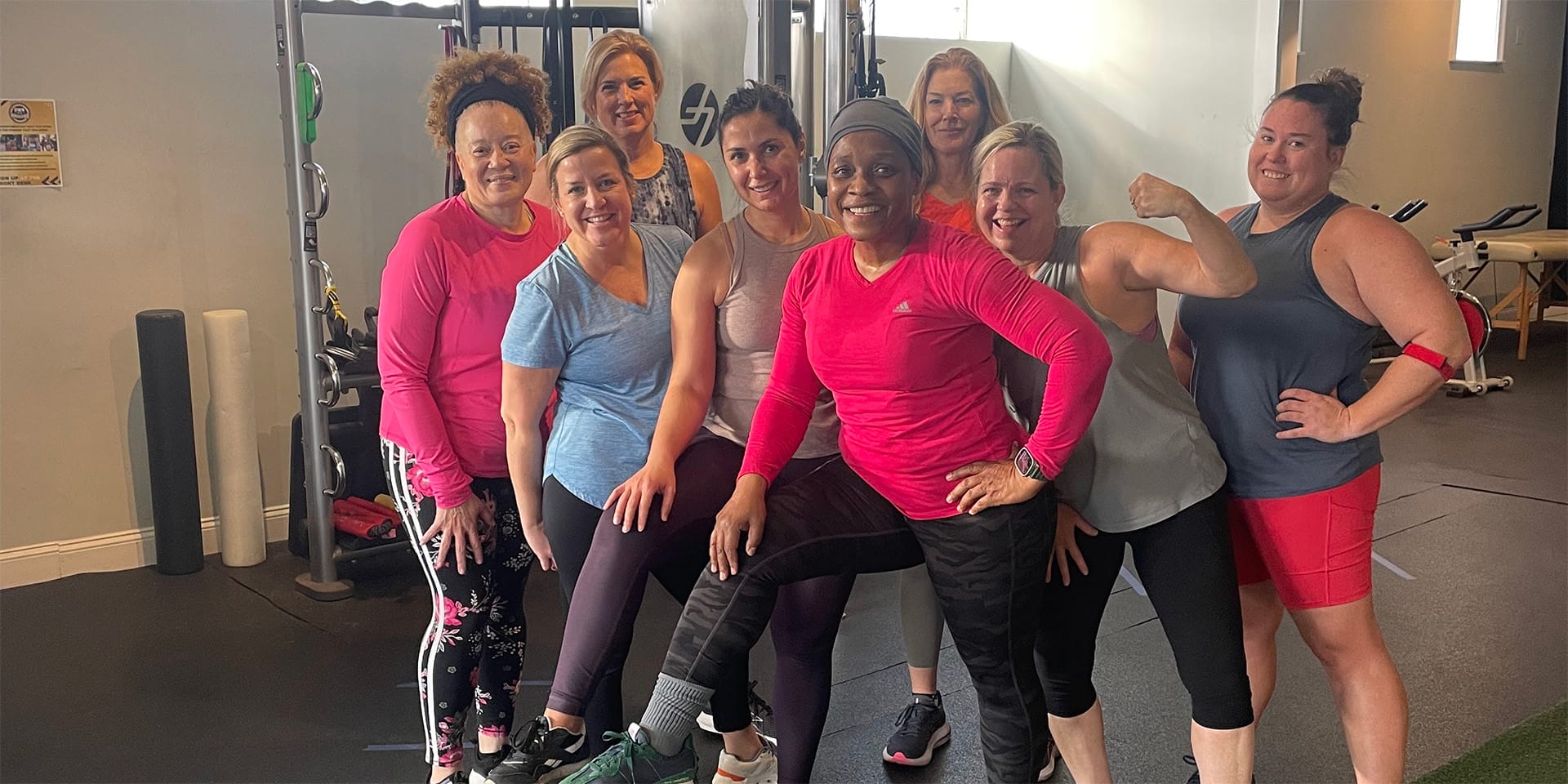 women training together at Safe Haven Fitness